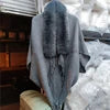 Shawl Cloak Cloak Coat Loose Autumn and Winter Korean Version New Wool Collar Knitted Cardigan