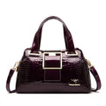 Luxury Designer Handbag Brand Crossbody Bags For Women 2024 New Crocodile Pattern Leather Shoulder Bags Casual Tote Bag Bolsos