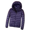 New Women Thin Duck Down Jacket  Down Ultralight Jackets Autumn and Winter Warm Coats Portable Outwear