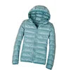 New Women Thin Duck Down Jacket  Down Ultralight Jackets Autumn and Winter Warm Coats Portable Outwear