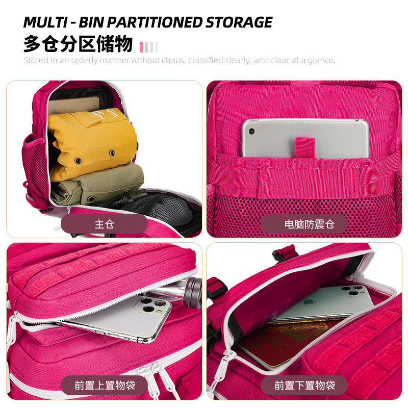 Amazon 9L Mini Tactical Backpack Women's Multifunctional Outdoor Cycling Backpack Fitness Sports Hiking Mountaineering Bag