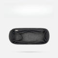 Organizer Insert Compatible with Saint Laurent ICARE Shopping Bag Maxi, Slim Waterproof Bag Liner with Zip Pocket 35 x 6 x 24 cm