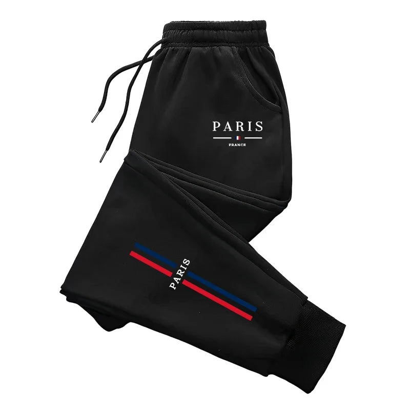 Mens Sweatpants Printing Casual Pants Outdoors Fitness Sports Jogging Man Trousers Daily Running Pants Elastic Waist Sportswear