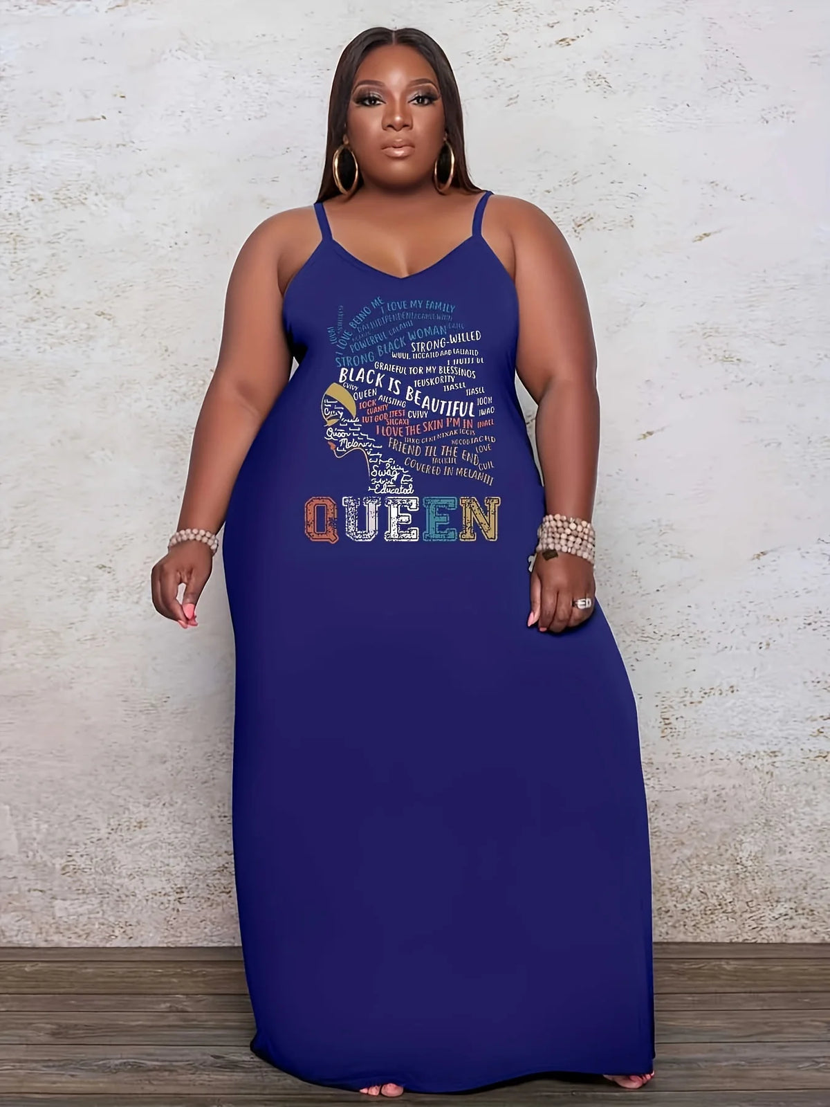 Plus Size Women Solid Dress  V-Neck Backless With Pockets Summer Short Dress