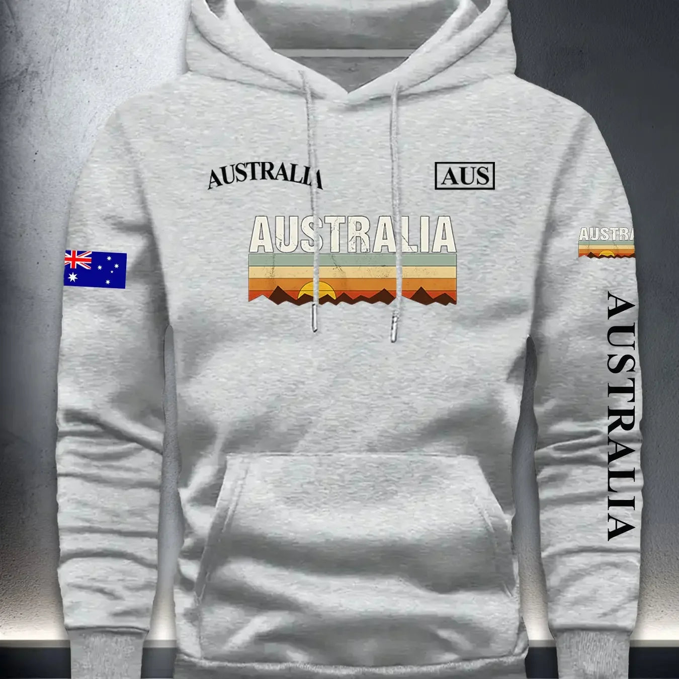 New multi-color and multi-pattern French-style print hoodie/jacket fashionable and versatile unisex perfect as a holiday gift