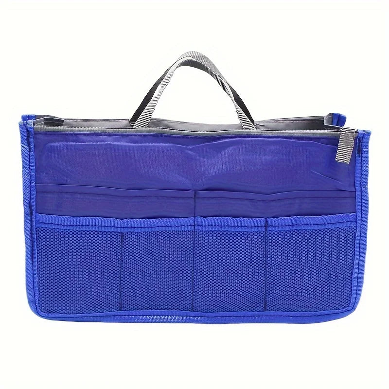 Organizer Insert Bag Women Nylon Travel Insert Organizer Handbag Purse Large Liner Lady Makeup Cosmetic Bag Cheap Female Tote