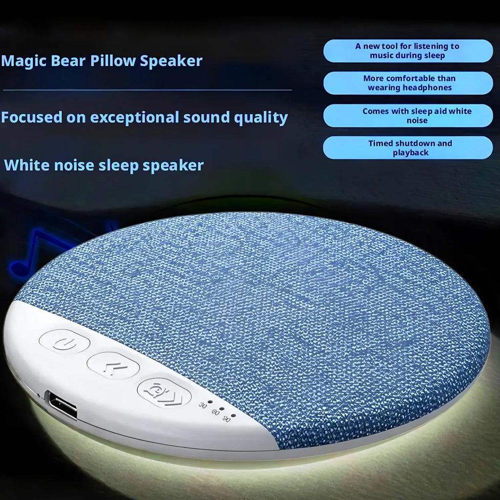 Bluetooth Speaker Under Pillow Sleep Sound White Noise Timer Multi Function Private Mold Audio Sleep Aid Speaker Bluetooth Speak
