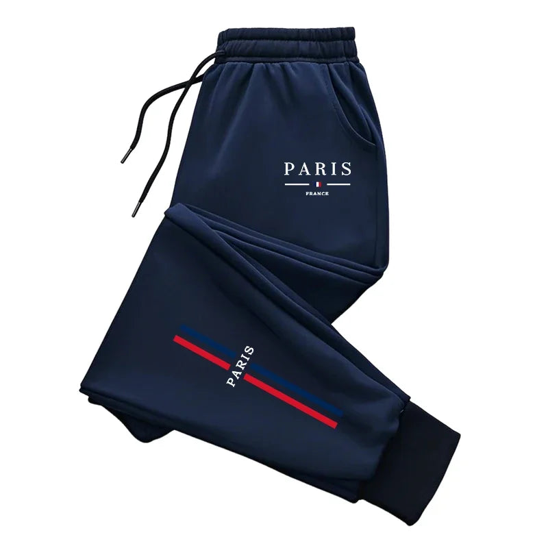 Mens Sweatpants Printing Casual Pants Outdoors Fitness Sports Jogging Man Trousers Daily Running Pants Elastic Waist Sportswear