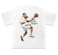 Basketball Star Allen Iverson Printed T-shirt Man Women Cotton T-shirt Men's T-shirts 2026 Summer Men's Clothing Tops Streetwear