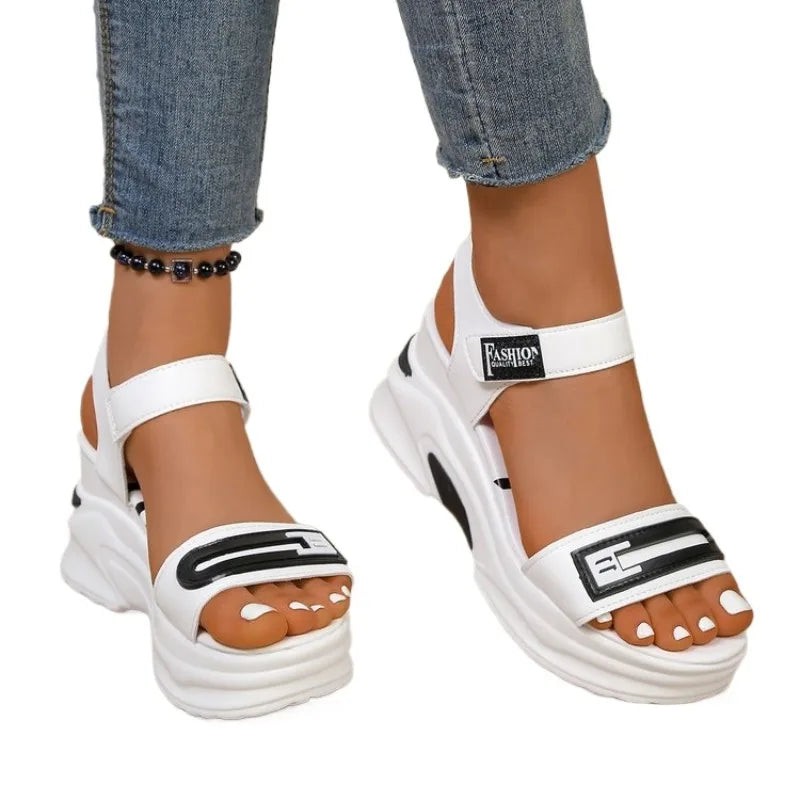 Women Platform Sandals Summer Fashion New Summer Comfortable Shoes for Women Light Casual  Sports Beach Shoes