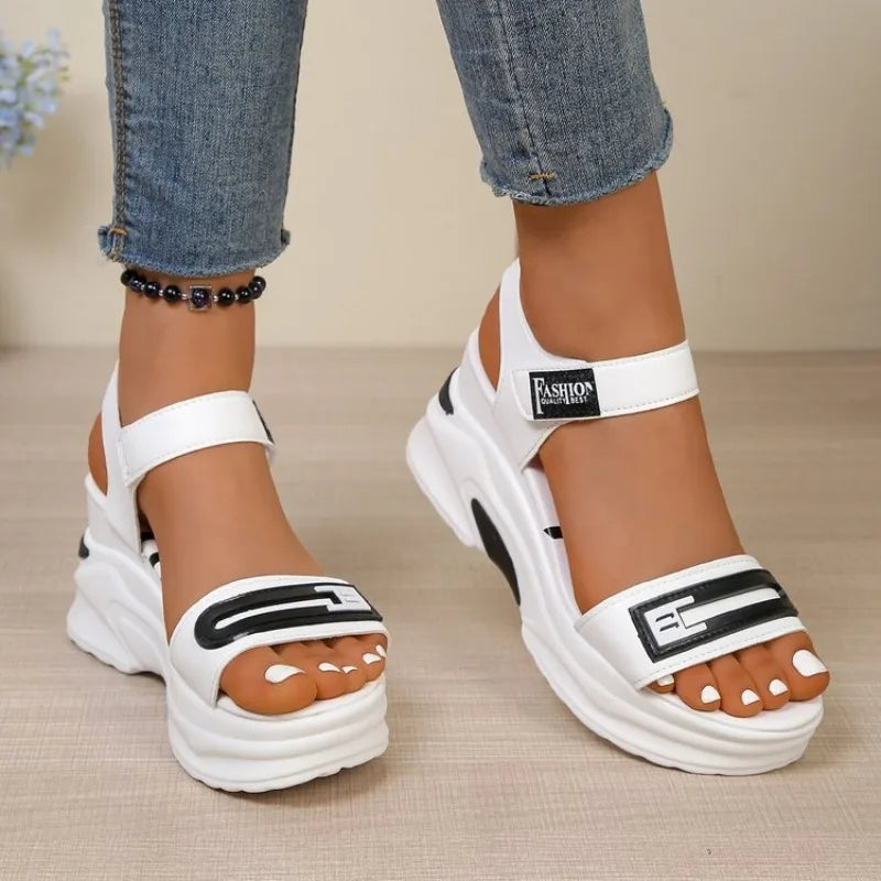 Women Platform Sandals Summer Fashion New Summer Comfortable Shoes for Women Light Casual  Sports Beach Shoes