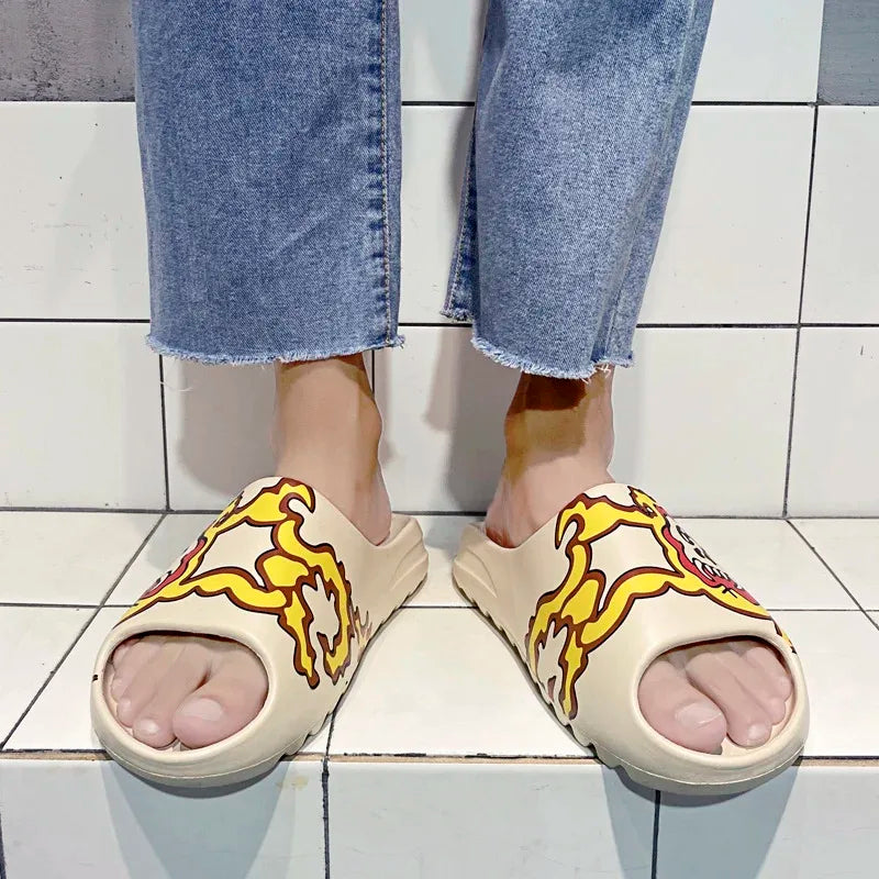 Slippers Men'S Sandals Lightweight Comfortable Breathable Slippers Outdoor Casual Large Size Women'S Beach Shoes Garden Shoe