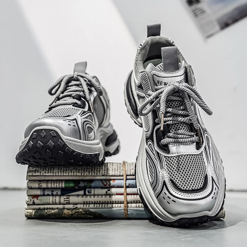 Men's Fashion Versatile Casual Sneakers, New Arrival for Spring & Autumn 2026