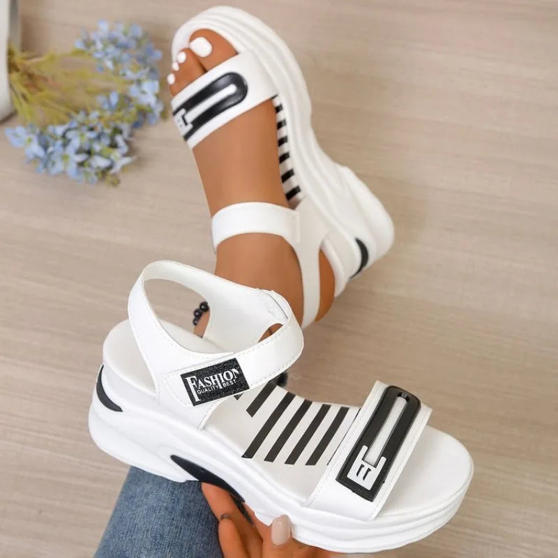 Women Platform Sandals Summer Fashion New Summer Comfortable Shoes for Women Light Casual  Sports Beach Shoes
