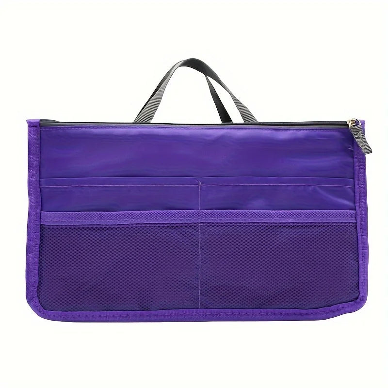 Organizer Insert Bag Women Nylon Travel Insert Organizer Handbag Purse Large Liner Lady Makeup Cosmetic Bag Cheap Female Tote