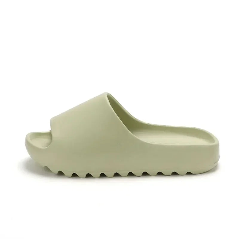Women's Thick Platform Cloud Slippers Brand Design Soft Sole Outdoor Indoor Slide Woman 2025 Summer Eva Beach Sandals Flip Flops