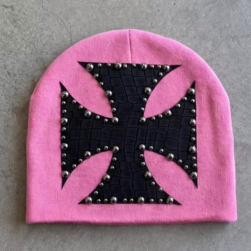Harajuku Trendy Dome Knitted Hat 2026 Fashion Street Hip Hop Punk High Street Autumn Personalized Design Stylish Ins Clothing