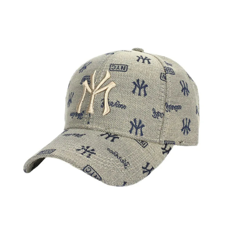 Baseball Cap Snapback Hat Sun Hat Spring Autumn Baseball Cap Sport Cap NY Letter Cap Hip Hop Fitted Cap Hats For Men Women