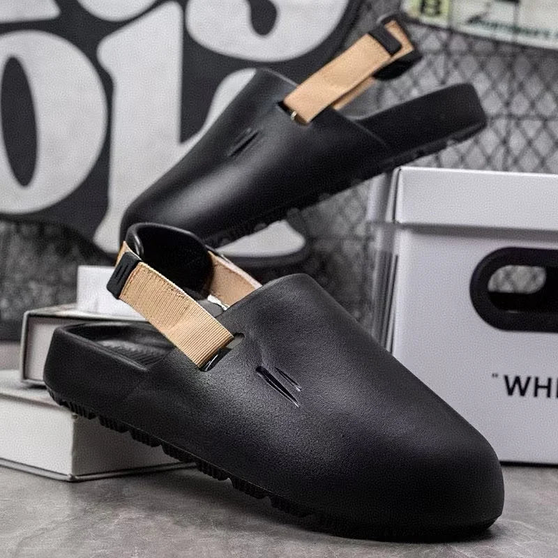 Fashion Breathable Men's Sandals Outdoor Lightweight Slippers Male Garden Shoes Non-slip Beach Shoes Comfortable Walking Shoes