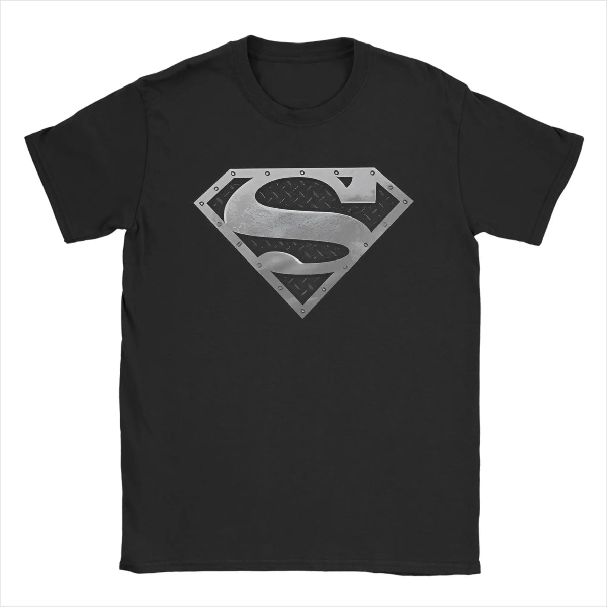 Supermans Superhero T-Shirts for Men Women  Funny 100% Cotton Tee Shirt Crewneck Short Sleeve T Shirts Classic Clothes