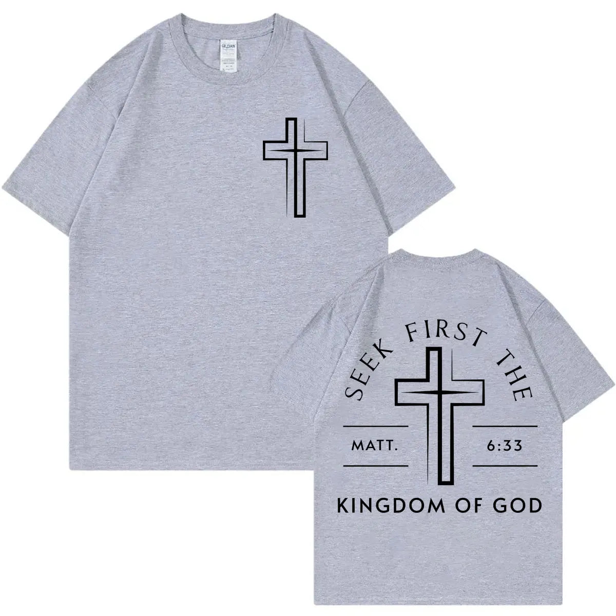 Christian Jesus Bible Verse T-shirts High Quality Fashion Short Sleeve T-shirt Men Women Clothing Casual Loose Cotton T Shirts