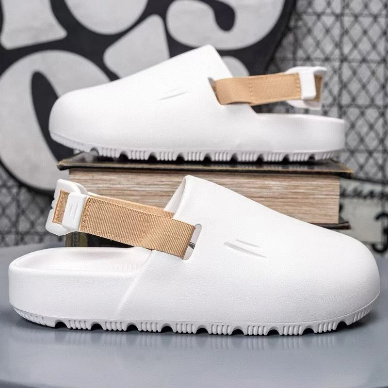 Fashion Breathable Men's Sandals Outdoor Lightweight Slippers Male Garden Shoes Non-slip Beach Shoes Comfortable Walking Shoes