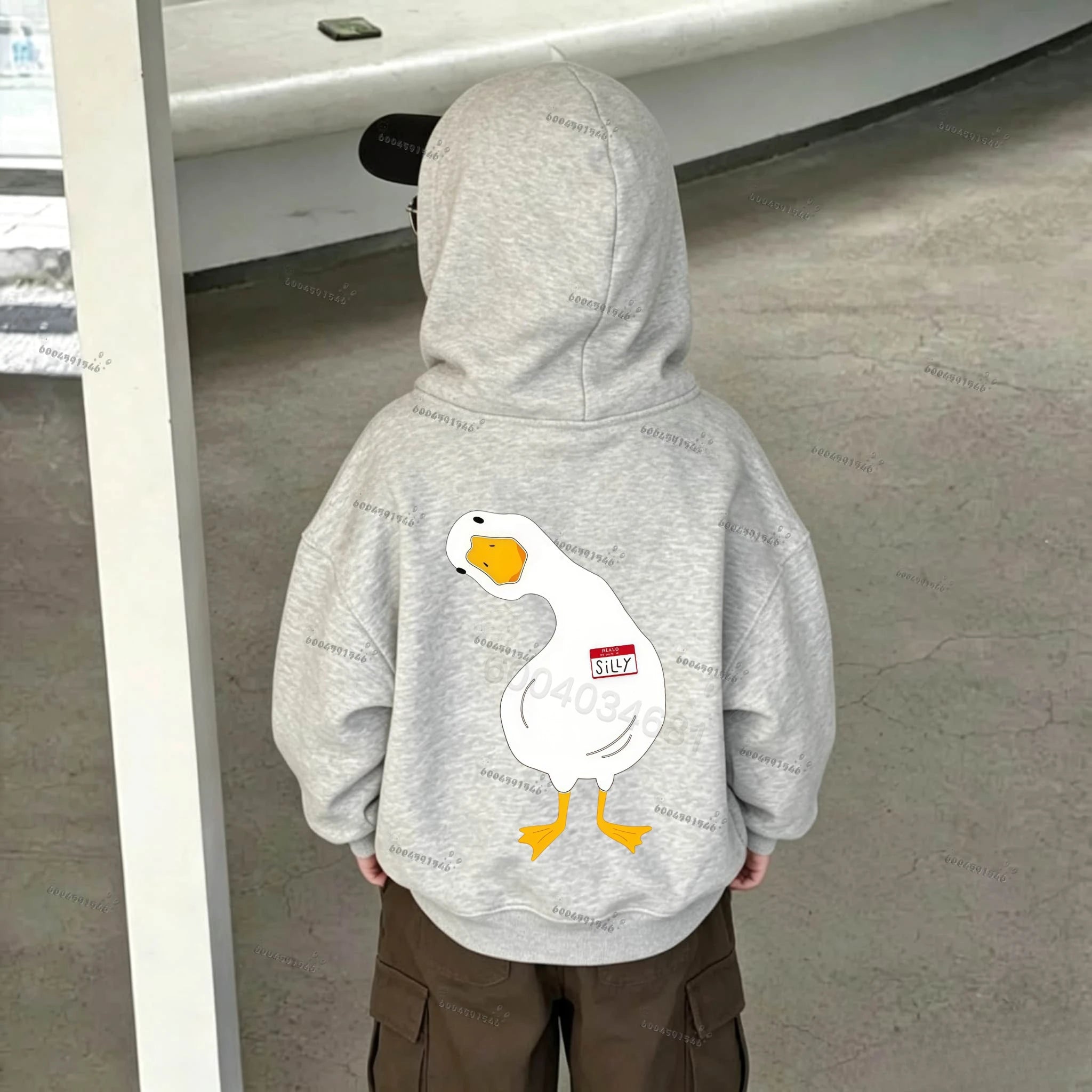 Fall and Winter Fashion Children's Hooded Sweater - Popular Trendy Warm and Comfortable Boys' and Girls' Pullover Sweatshirt