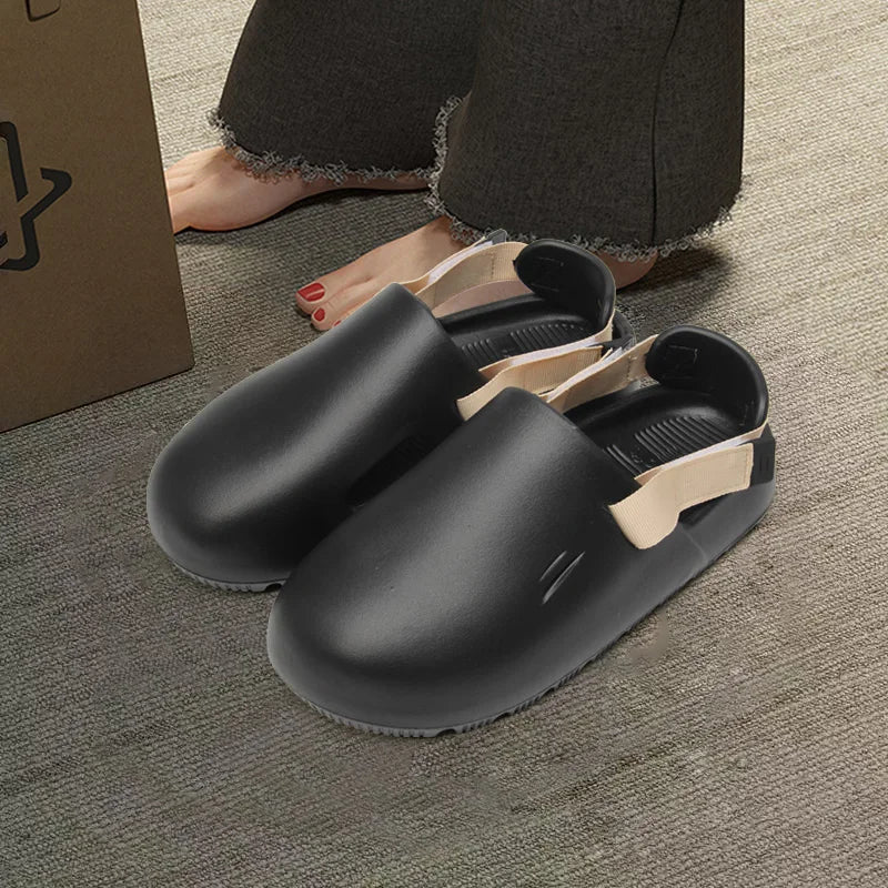 Fashion Breathable Men's Sandals Outdoor Lightweight Slippers Male Garden Shoes Non-slip Beach Shoes Comfortable Walking Shoes