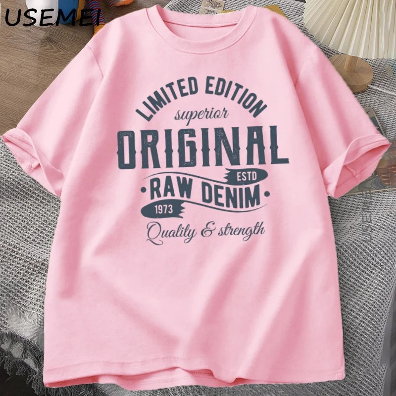 Men's Designer Clothes T-shirt Summer Round Neck Short Sleeve Cotton Tshirt Letter Printed Casual Graphic T Shirts Loose Tees