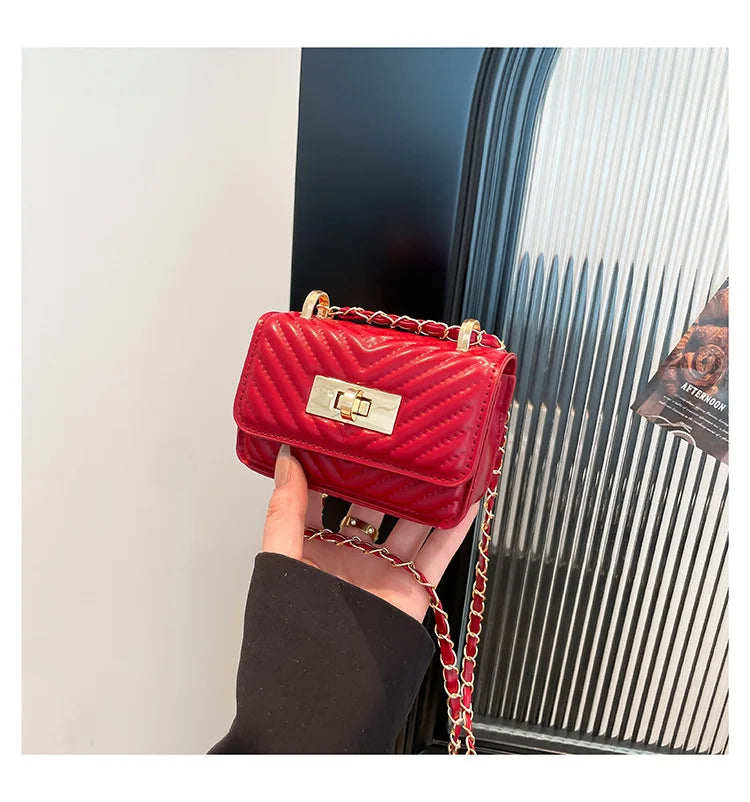 Design Bags for Women, Trendy New Western-style Chain Mini Crossbody Bags, Fashionable Temperament Bags