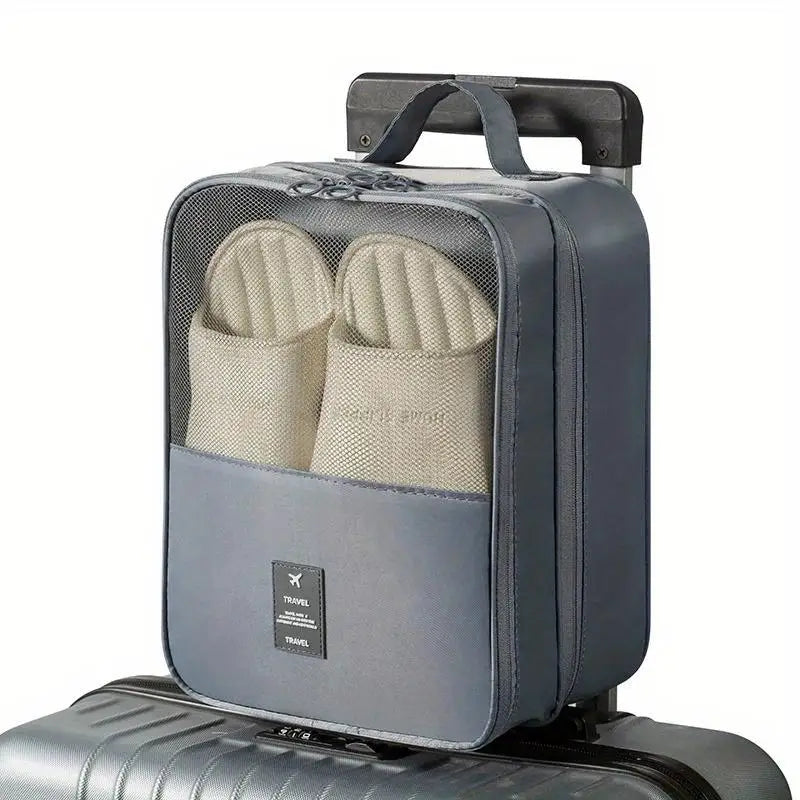 Shoe Bags - Holds 3 Pair of Shoes, Travel Essentials for Flying Carry On Luggage Accessories
