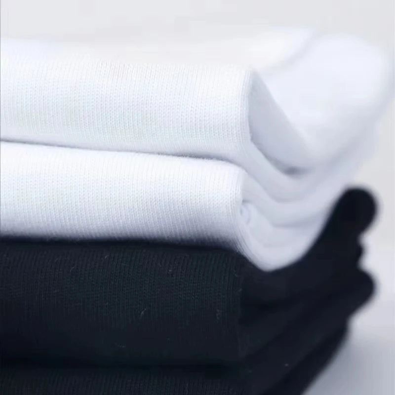 Men Cotton Black T-Shirt Vintage 80s Graphic Print O-neck Short-sleeved Tee Unisex Casual Tshirts Streetwear Tops 2026 Summer