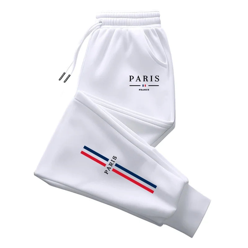 Mens Sweatpants Printing Casual Pants Outdoors Fitness Sports Jogging Man Trousers Daily Running Pants Elastic Waist Sportswear