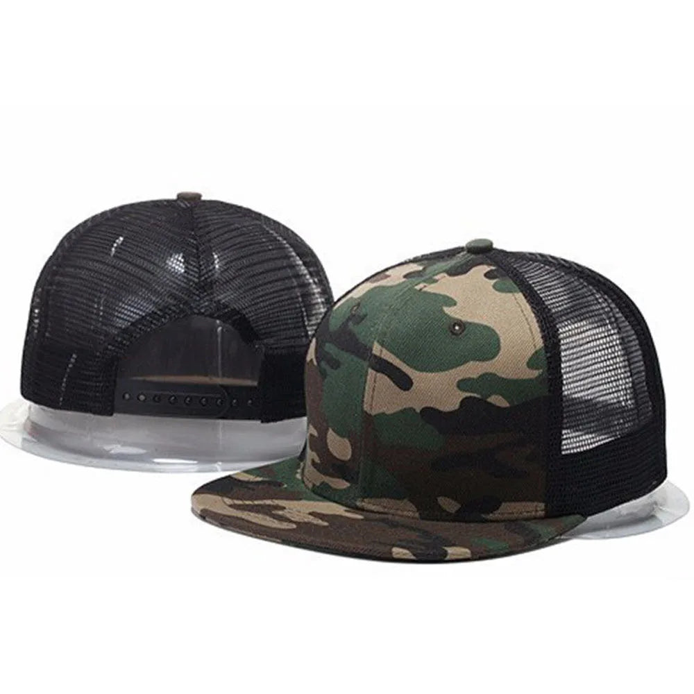 Classic Snapback Hat Hip Hop Flat Bill Visor Cap Men Women Youth Boys Girls Adjustable Baseball Cap Outdoor Daily Headwear