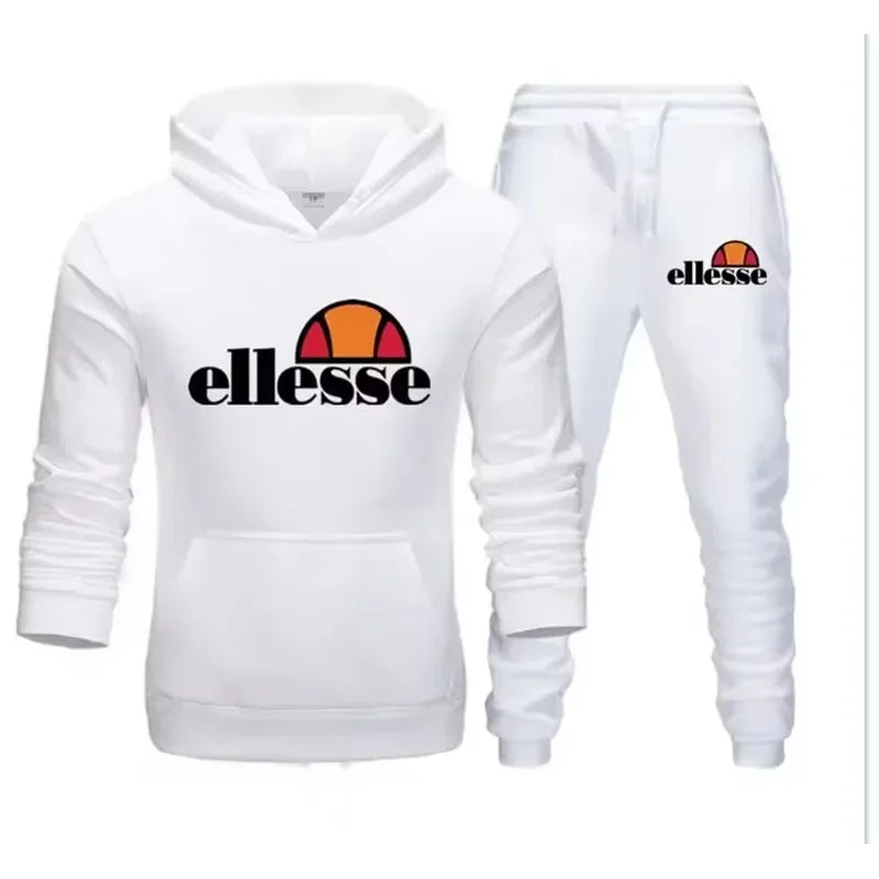 Hodies Hoodie Men's Autumn/Winter Sports and Leisure Set Trendoy Brand US High Street Multi Functional Print