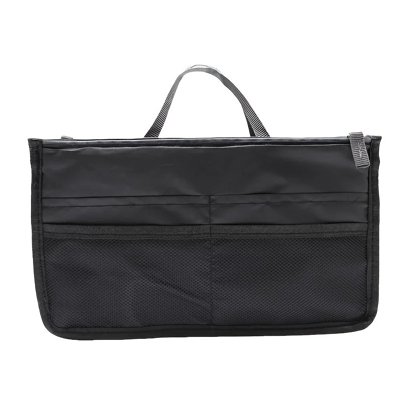 Organizer Insert Bag Women Nylon Travel Insert Organizer Handbag Purse Large Liner Lady Makeup Cosmetic Bag Cheap Female Tote