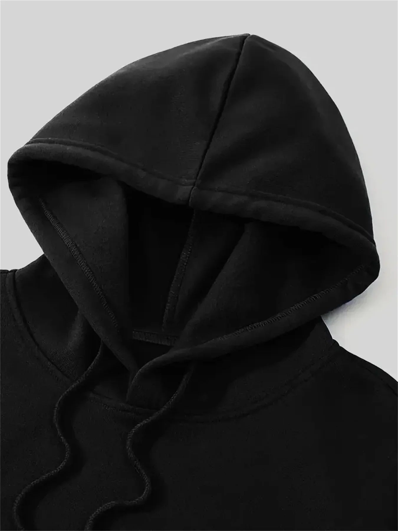 Men's autumn and winter casual fashion loose mvp basketball graphicprint long sleeved hooded sweatshirt warm pullover