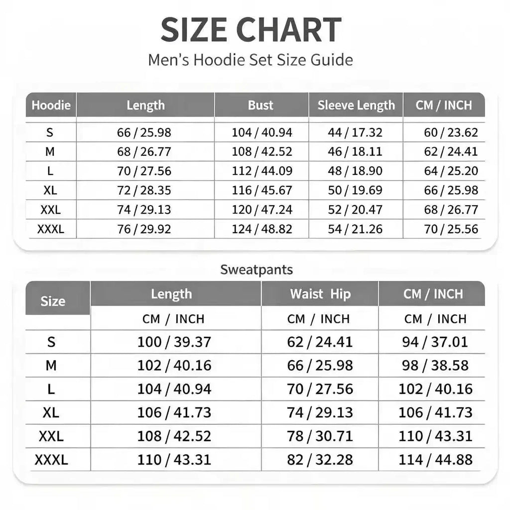 2026 Men 2 Piece Sports Tracksuit Simple Mountain Graphic Print Hoodie + Jogger Pants Casual Loose Autumn Winter Outdoor Outfit