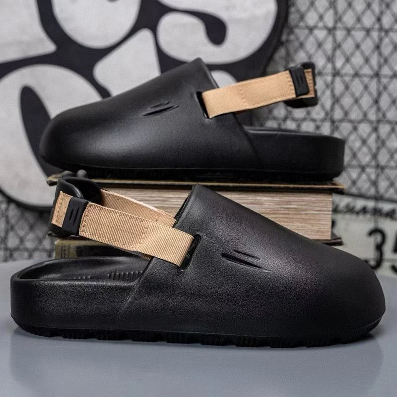 Fashion Breathable Men's Sandals Outdoor Lightweight Slippers Male Garden Shoes Non-slip Beach Shoes Comfortable Walking Shoes