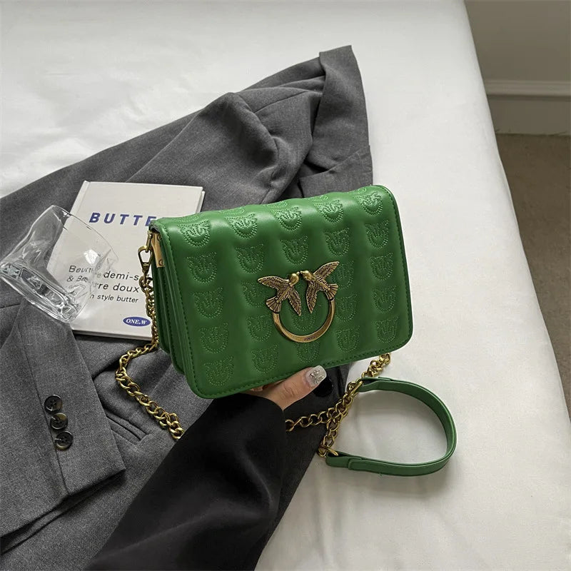New 2026 Fashion Womens Shoulder Bag Crossbody Purse Minimalist Chain Strap Small Niche Luxury Versatile Tote