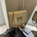 New 2026 Fashion Womens Shoulder Bag Crossbody Purse Minimalist Chain Strap Small Niche Luxury Versatile Tote