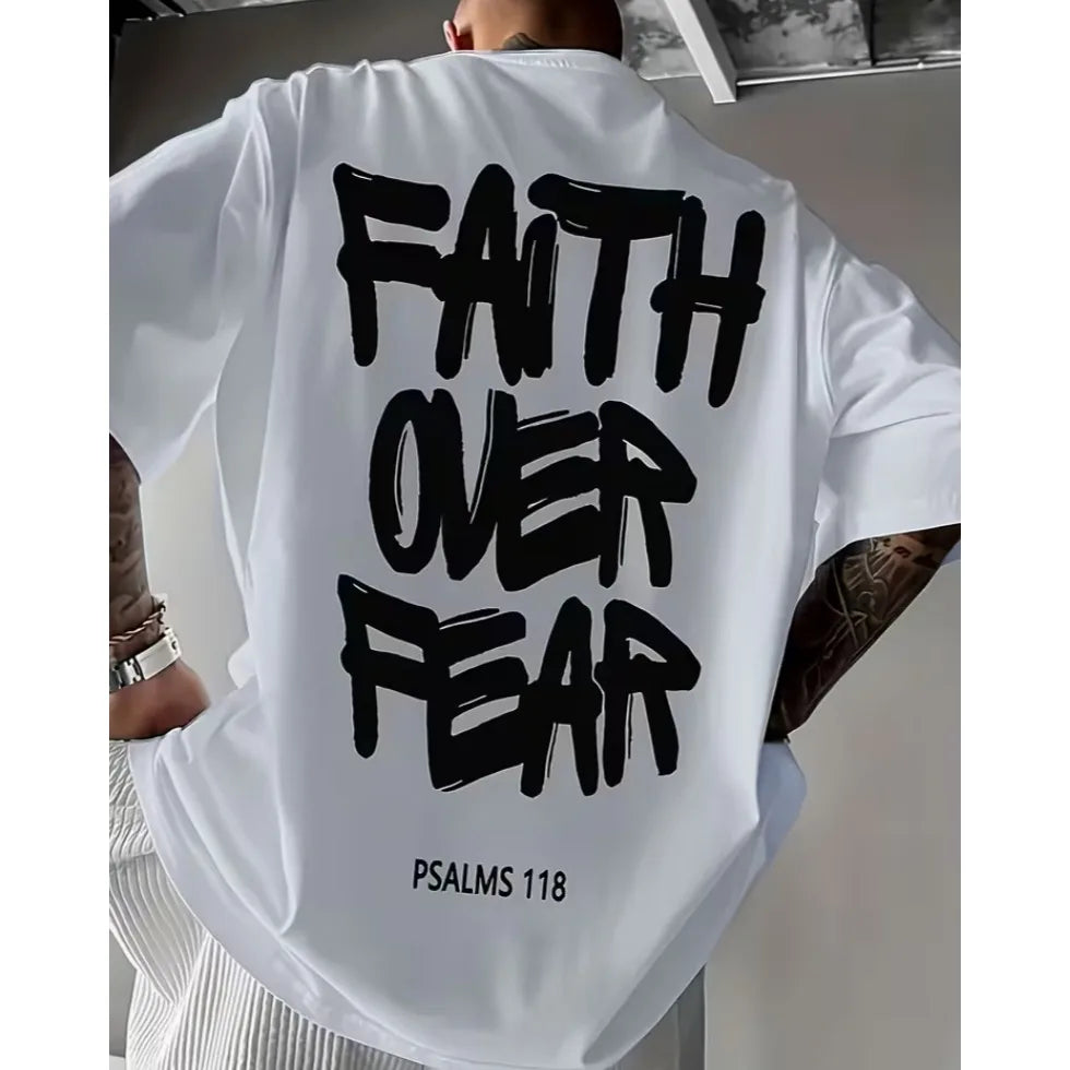 Mens TShirt Comfortable Crew Neck Casual Cotton ShortSleeves Top Menswear Summer Spring Streetwear Trendy Letter Print Tshirt