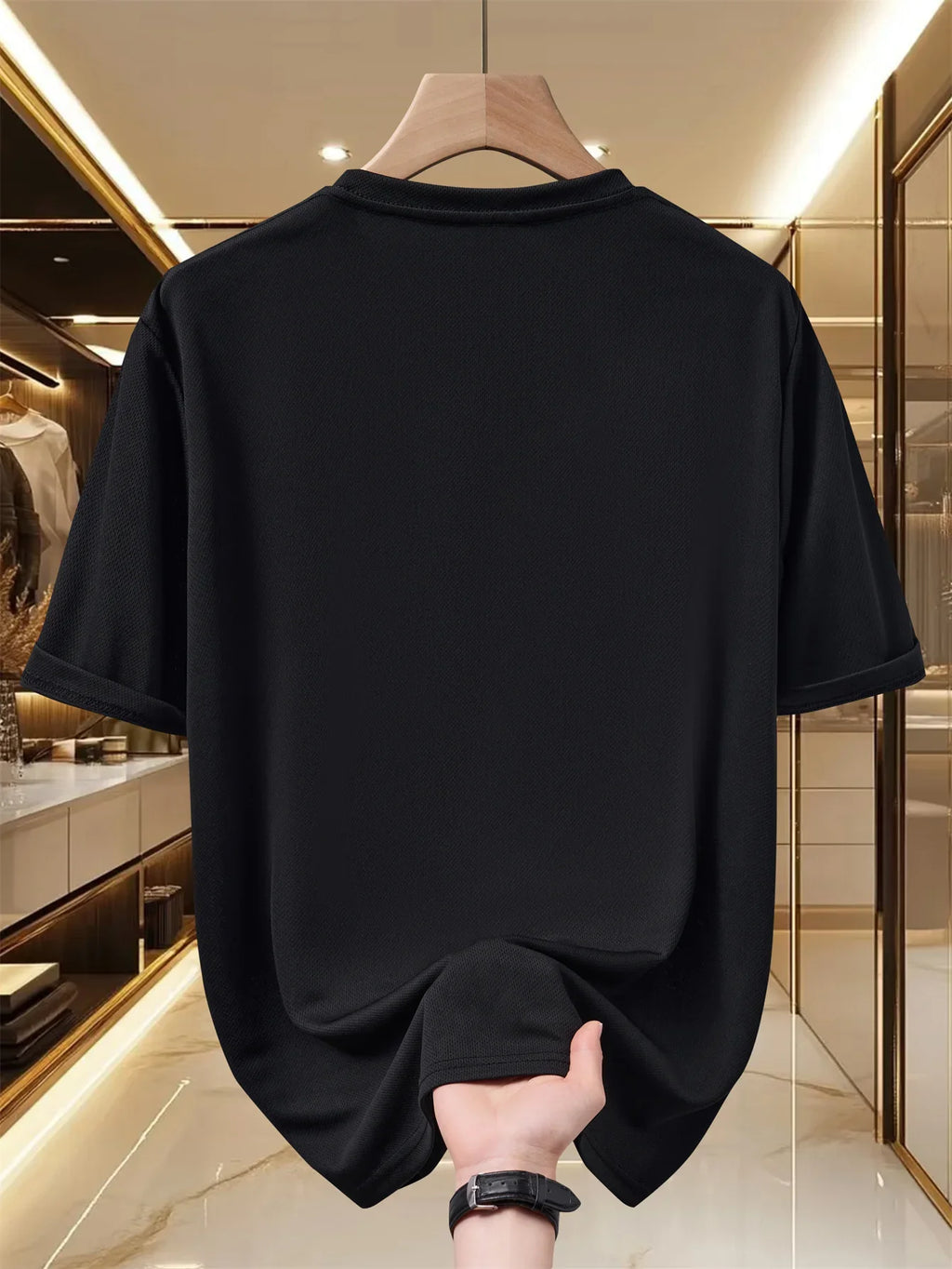 Summer men's and women's sporty casual style T-shirts, cool and breathable T-shirts, large-sized T-shirts for Europe and America