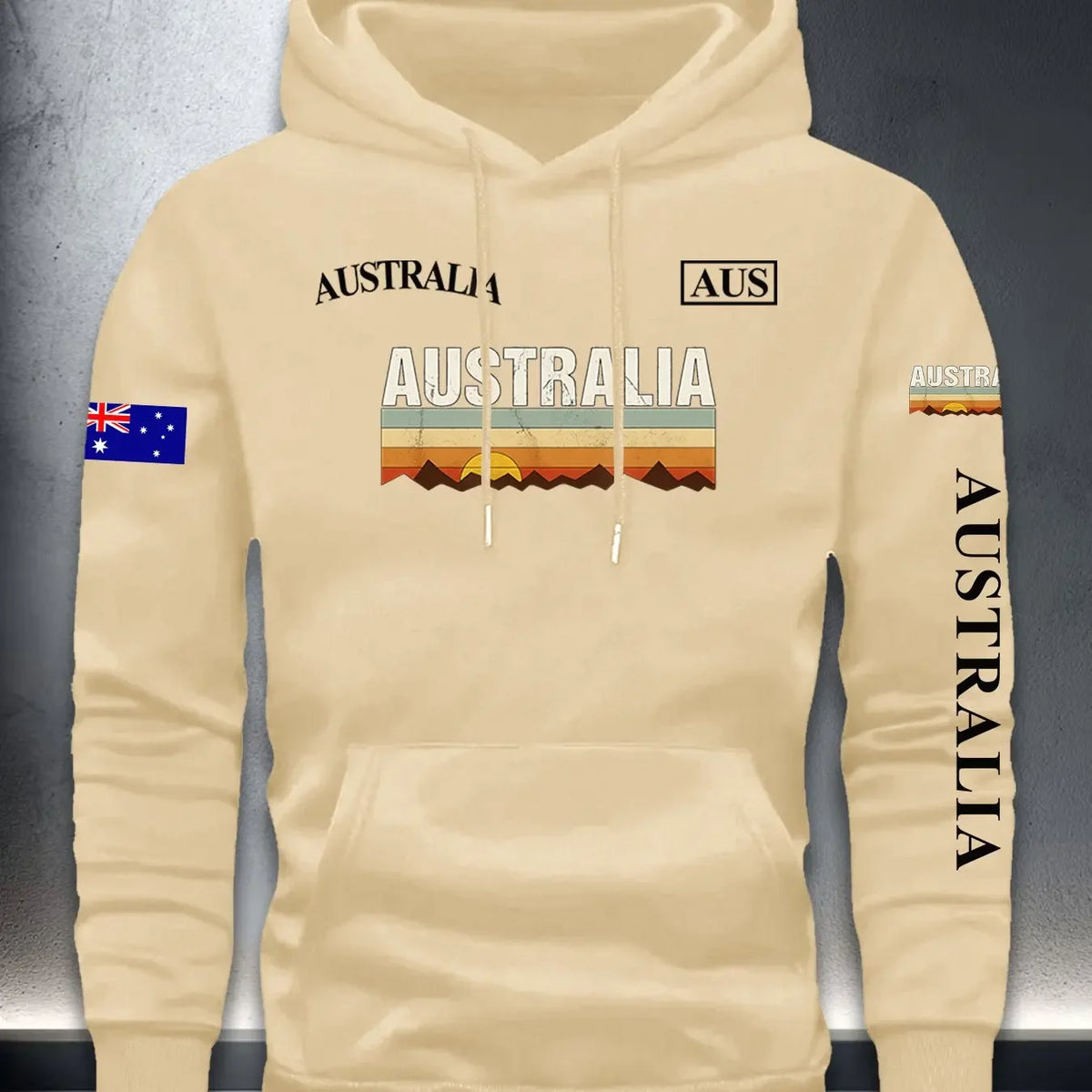 New multi-color and multi-pattern French-style print hoodie/jacket fashionable and versatile unisex perfect as a holiday gift