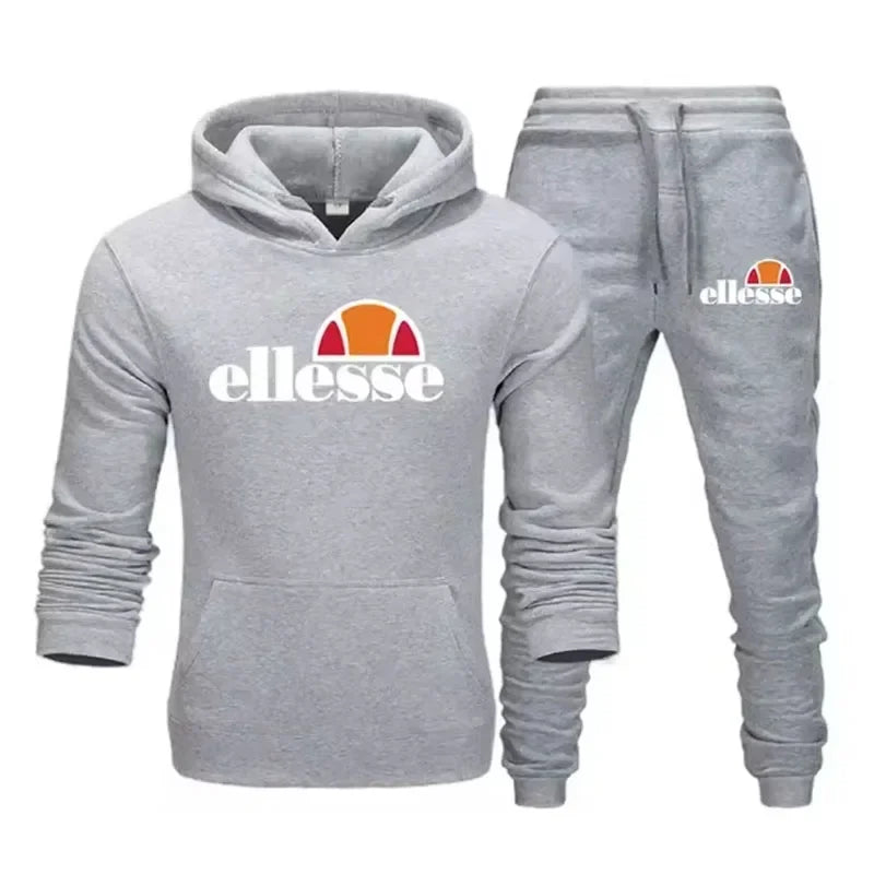 Hodies Hoodie Men's Autumn/Winter Sports and Leisure Set Trendoy Brand US High Street Multi Functional Print