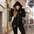 Women's Tracksuit Aesthetic Zipper Cardigan High quality Hoodies Sweatshirts Sweatpantssportwear Woman Pants Sets 2 Piece Suit