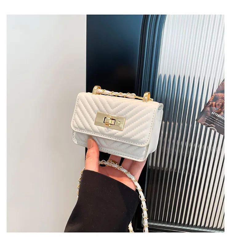 Design Bags for Women, Trendy New Western-style Chain Mini Crossbody Bags, Fashionable Temperament Bags