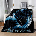 Michael Jackson retro Print blankets Picnic blanket Flannel blanket Soft Cozy Blanket Travel Blankets bed linings Birthday Gift