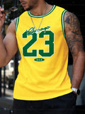 2026 Summer Men's Women Chicago No.23 Graphic Tank Top Sleeveless Basketball Jersey Vest Men Round Neck Sports Gym Vest