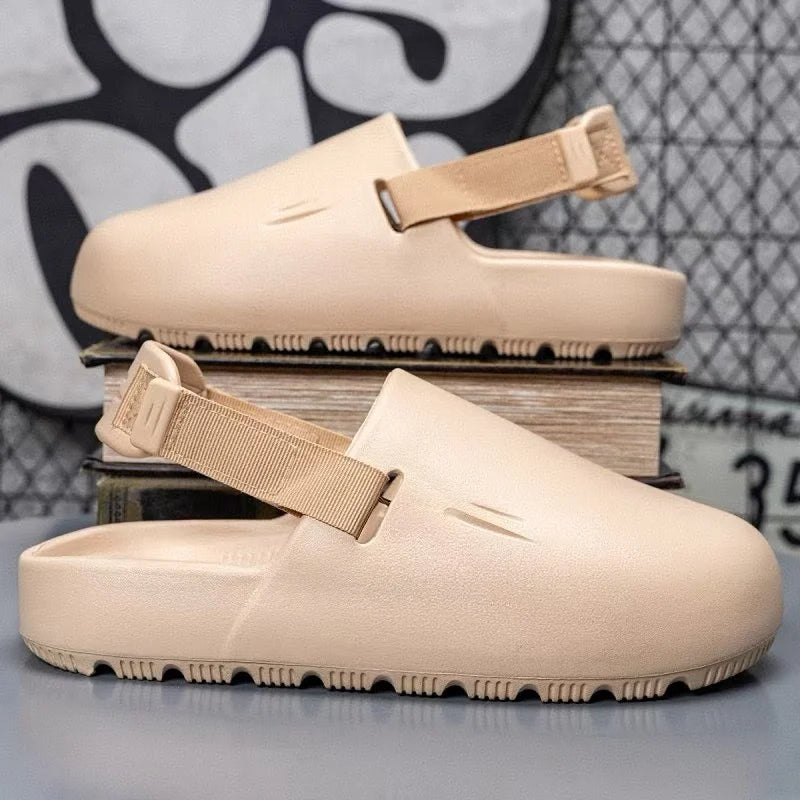 Fashion Breathable Men's Sandals Outdoor Lightweight Slippers Male Garden Shoes Non-slip Beach Shoes Comfortable Walking Shoes